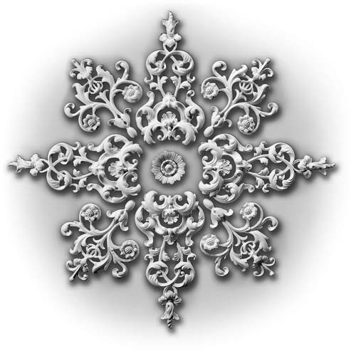 Image of Newtonmore Plaster ceiling rose