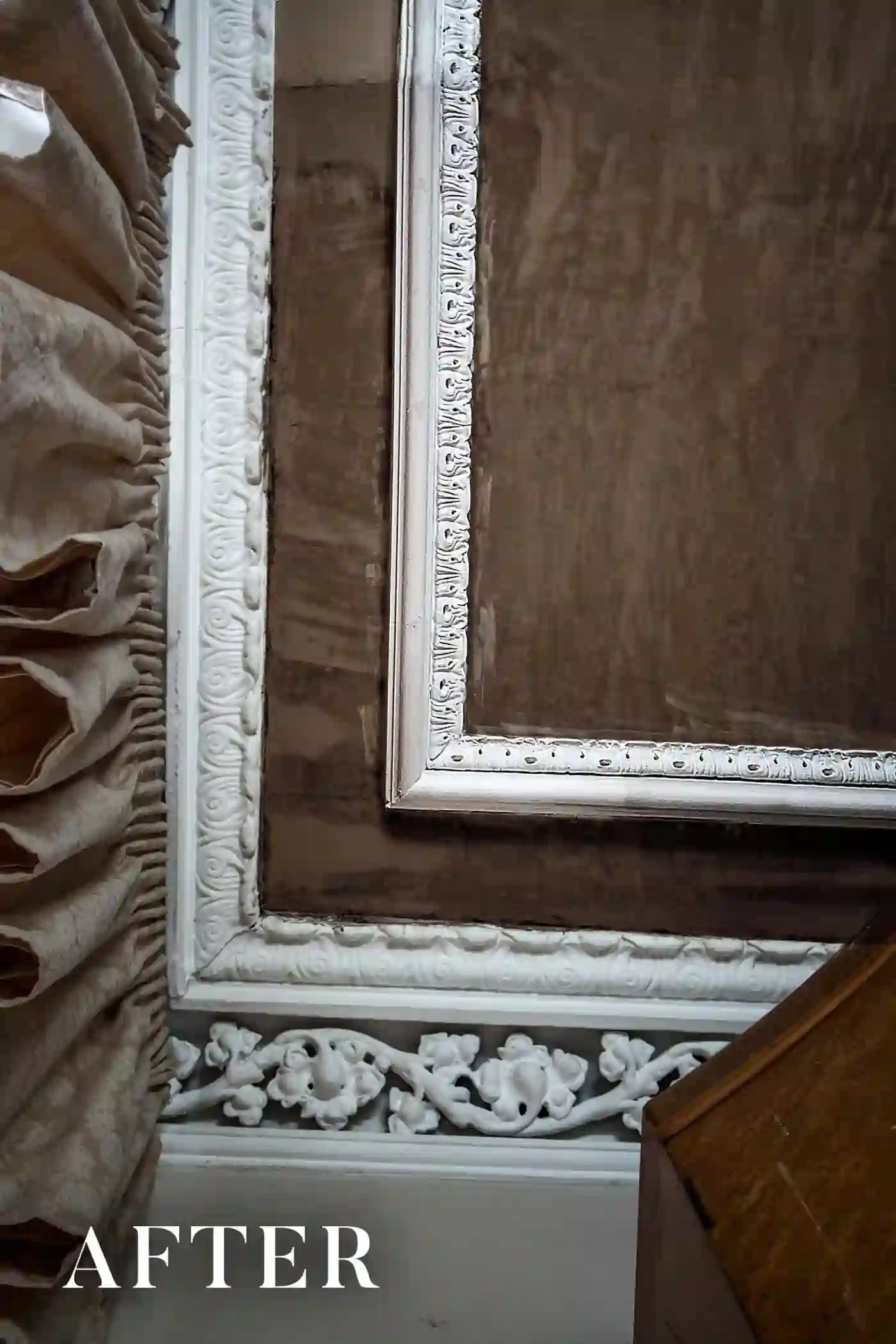 Gallery image for Cornice repair and restoration in Lanarkshire, Scotland