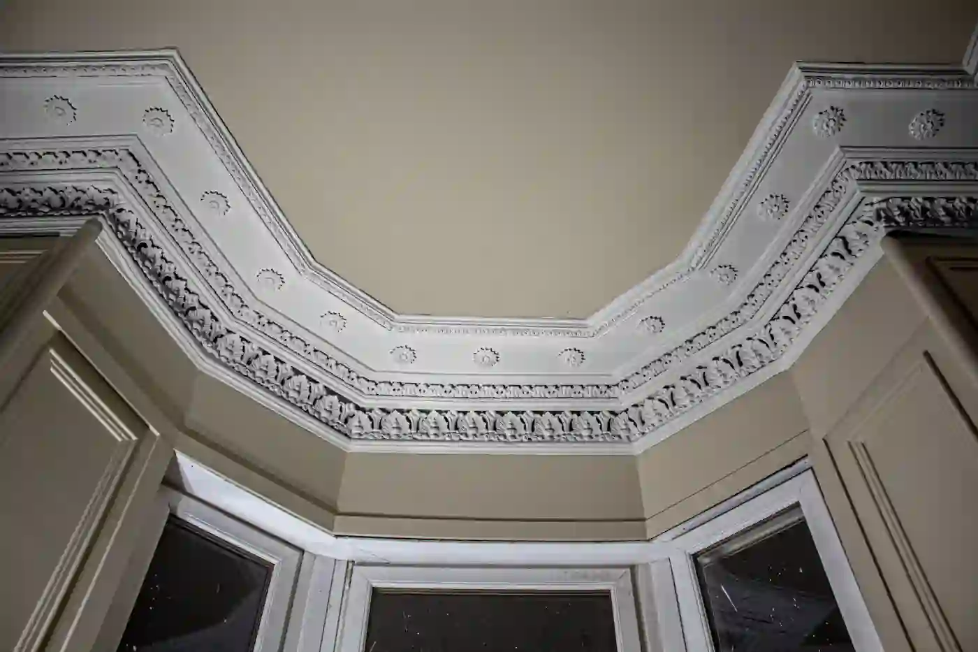 Gallery image for Cornice Restoration And Fitting In Mount Florida, Glasgow: After restoration