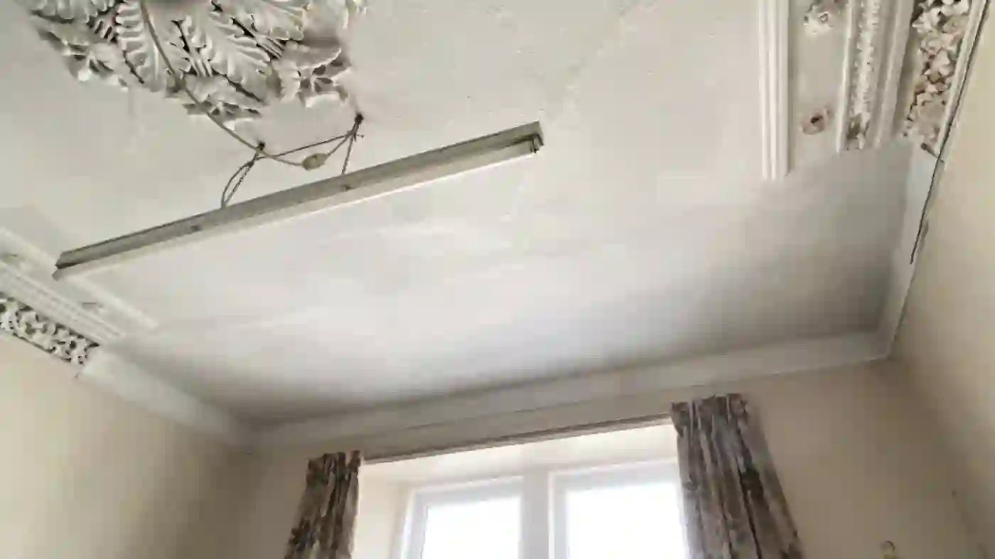 Gallery image for Cornice Restoration And Fitting In Glasgow's West End: Before