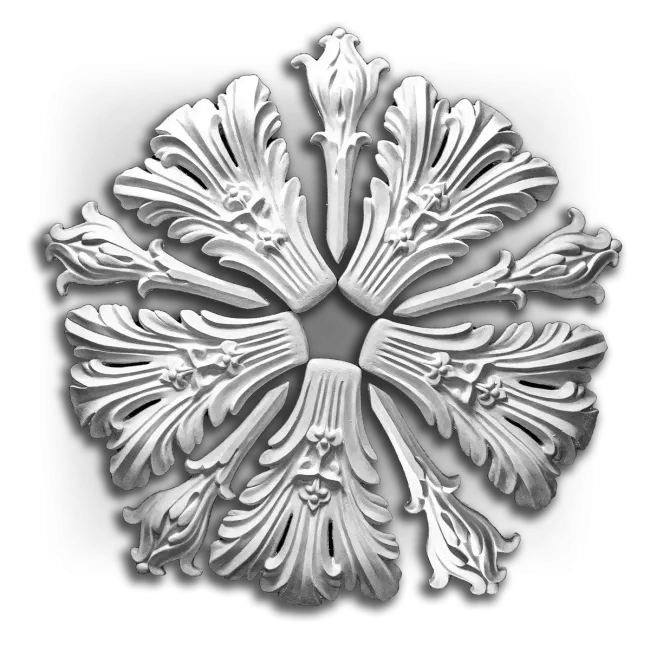 Heather Plaster Ceiling Rose Image