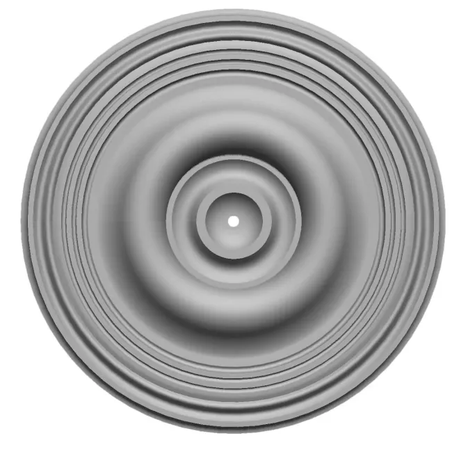 Howwood Plaster Ceiling Rose Image